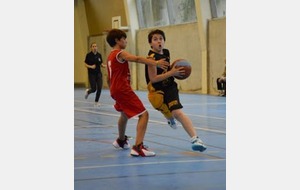 PHOTOS DU MATCH DES U13M2 DU 09 JANVIER 2016