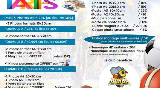 Tarif Photos